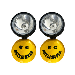 美国同款越野车改装KC罩猛禽F150坦克300坦途通用6寸射灯笑脸灯罩