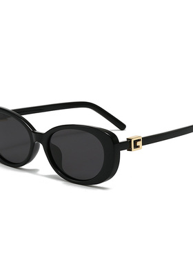 金靖同款墨镜女适合方圆脸海边潮