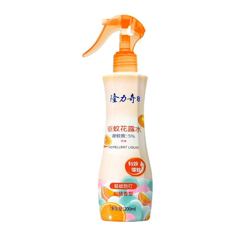 隆力奇驱蚊花露水莲花清香型大瓶