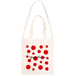 草间弥生波点艺术家ins单肩chic韩版ulzzang原宿慵懒风斜挎帆布包