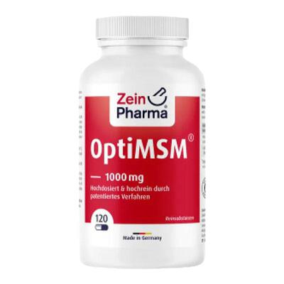 欧洲直邮德国ZeinPharma有机硫MSM1000mg骨骼关节保养120粒