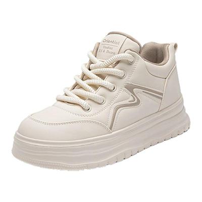 大东官方正品厚底休闲板鞋小白鞋