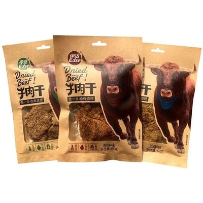 内蒙古特产风干手撕牛肉干香辣