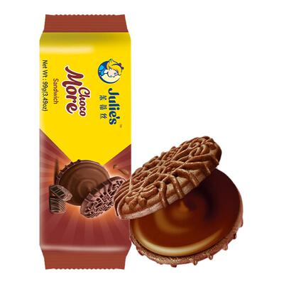 马来西亚进口早餐代餐巧克力饼干