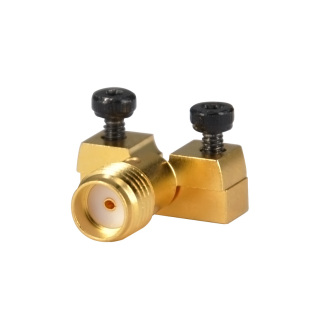 谷波互连 SMA-KHD23 射频同轴连接器 PCB边缘夹板免焊接 DC-18GHz