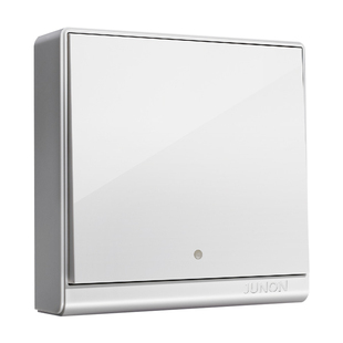 俊朗开关插座正品 官网明装M2珍珠白插座面板多孔开关面板家用套