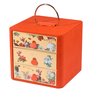 汇然年礼礼盒高端礼盒高级感滋补品坚果礼盒定制空盒繁花可加logo