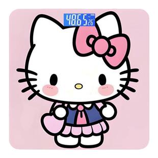 2026新款体重秤家用精准人体秤电子称宿舍减肥用体脂秤卡通健康秤