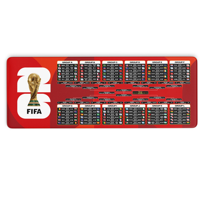 世界杯赛程款超大鼠标垫