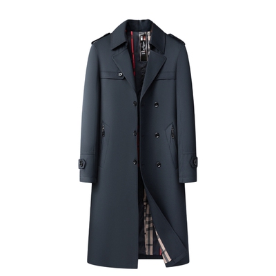 高品质大衣中长款英伦风衣男外套