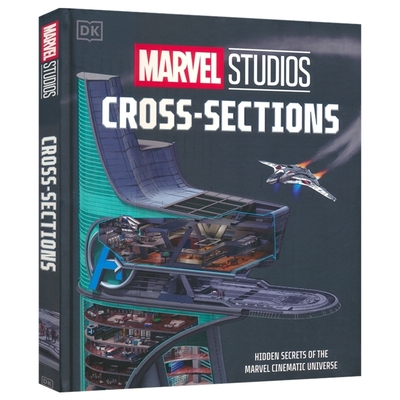 DK Marvel Studios Cross-Sections 漫威工作室剖面图集 揭秘漫威工作室 青少年百科科普 英语课外读物 精装 英文原版进口儿童图书