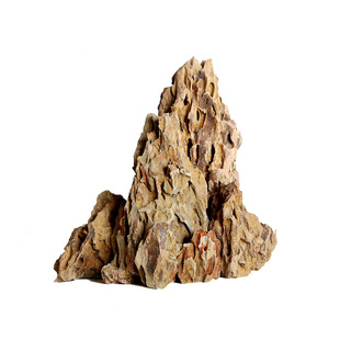 鱼缸造景石假山天然大块松皮石多孔酸洗青龙石草缸成品真石头套餐