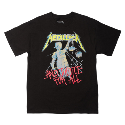 Metallica正版重金属现行短袖T恤