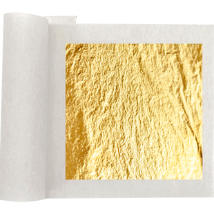 南京金陵金箔99%药用金箔纸佛像贴金绘画装饰铂金纸金泊纸金薄