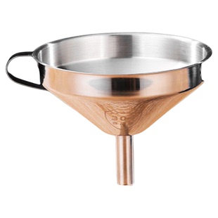 450目开水过滤器水垢过滤网加厚不锈钢漏斗 家用厨房去水碱滤水器