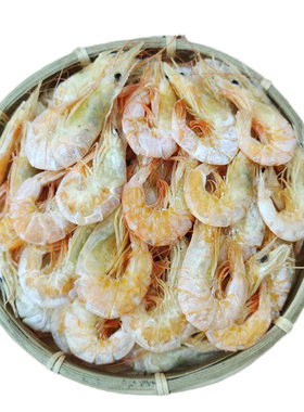 汕尾天然海沙卢虾干淡晒虾干货