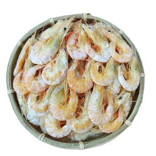 汕尾本港天然海沙虾干厚壳虾深海活虾淡晒海卢虾干海鲜干货250g