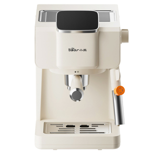 小熊咖啡机半自动意式冷热双萃免预热家用小型礼物胶囊咖粉小白咖