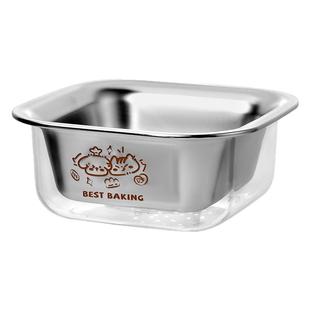 迷你沥水篮304不锈钢滤水篮厨房双层小号洗水果神器新款果盘果篮