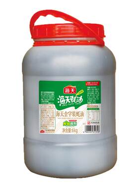 海天金字装蚝油6kg大桶装商用