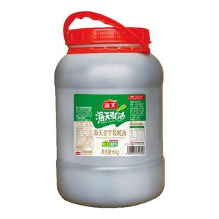 海天金字装上等蚝油6kg大桶装商用耗油炒菜凉拌菜烧烤鱼蘸料调料