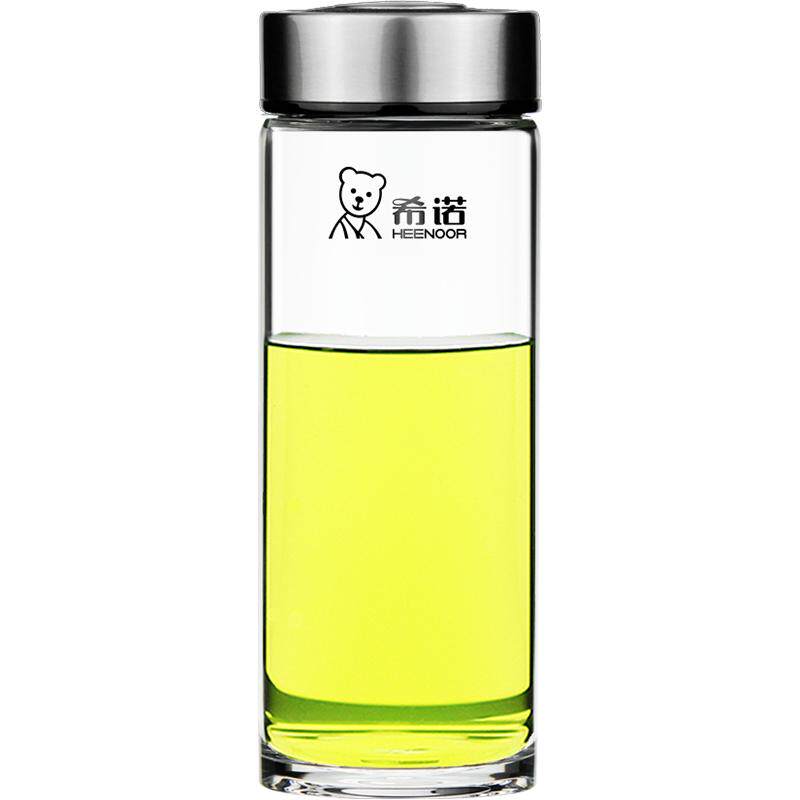 希诺单层玻璃杯家用水杯官方正品