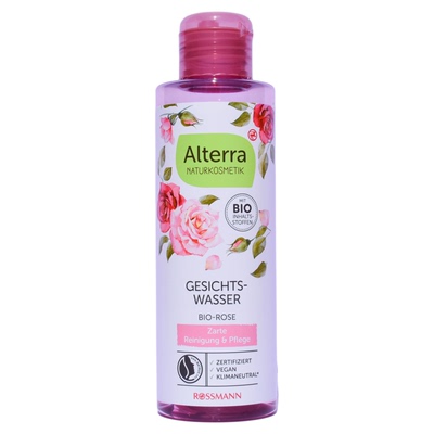 Alterra有机玫瑰芦荟补水爽肤水