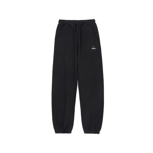 DifferentRiver2024秋冬男女同款简约束脚休闲卫裤