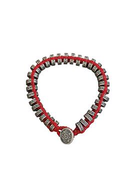 925银复古圆环编绳盘缠手链女2025年小众设计感气质个性手环礼物