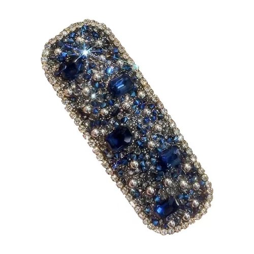 水晶发夹女边夹侧边刘海前额碎发卡新款高级水钻夹子头饰卡子bb夹