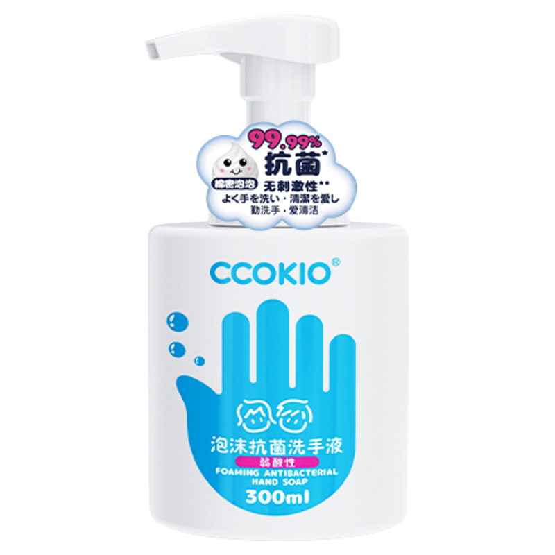 日本CCOKIO泡沫抗菌洗手液家用儿童成人通用正品官方旗舰店按压式