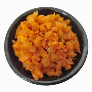 湖北武汉红油萝卜腌咸甜泡菜热干面搭档微辣脆香酱短小萝卜丁即食