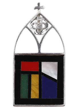 神说要有光丨天然石拼接纯银耳坠