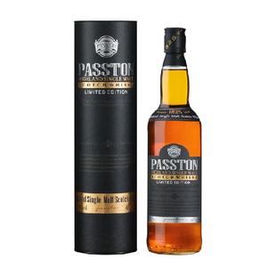 PASSTON派斯顿苏格兰原酒进口高地单一麦芽威士忌珍藏版洋酒700ml