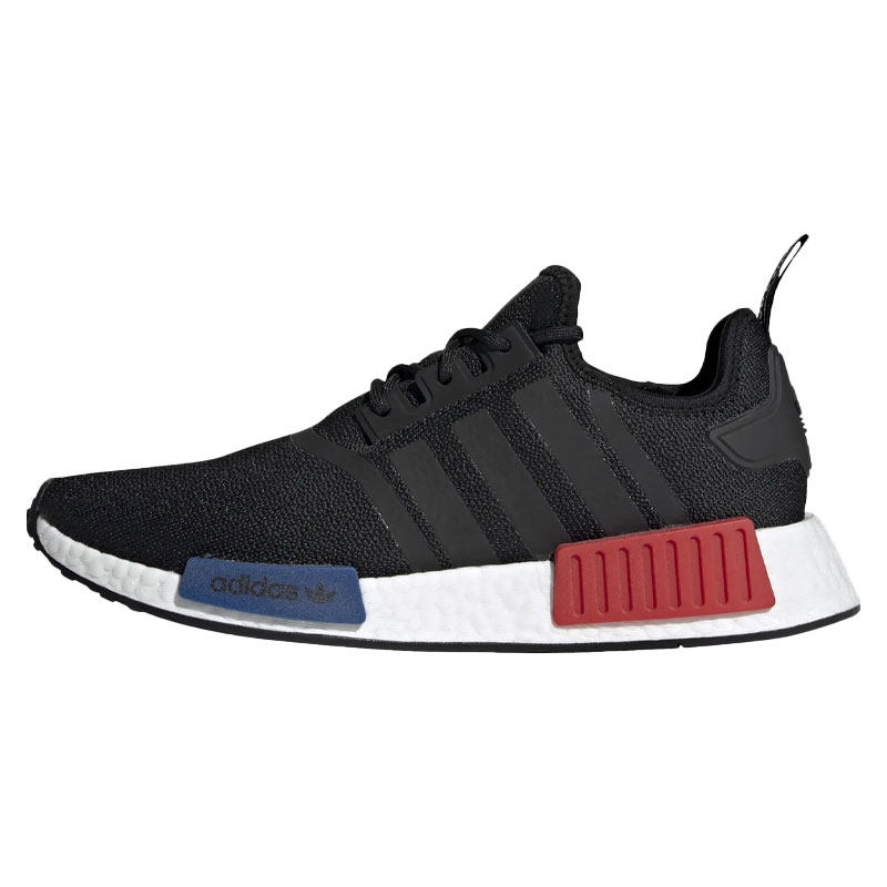 Adidas三叶草NMD红蓝运动跑鞋
