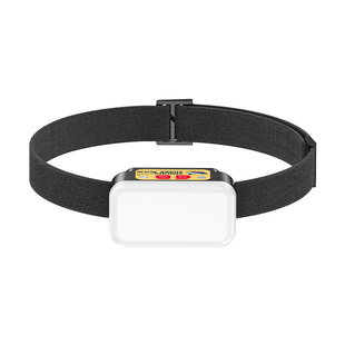 微笑鲨头戴式强光头灯感应超亮户外登山钓鱼led户外照明超长续航