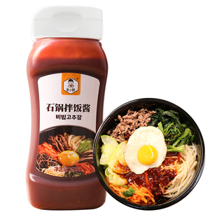 朴小样韩式拌饭酱 石锅拌饭酱辣酱甜辣酱韩国朝鲜风味拌饭酱正宗