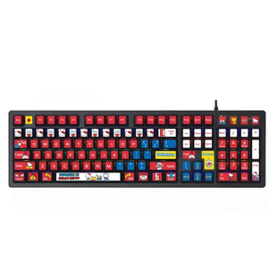 普通台式电脑键盘贴纸按键贴装饰个性彩绘贴膜机械键盘字母贴纸