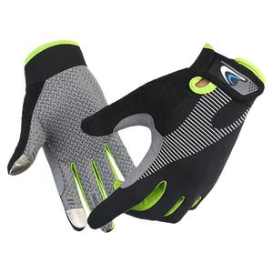 户外爬山徒步专用手套骑行男女透气运动登山攀岩健身防滑触屏全指