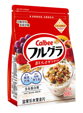 Calbee/卡乐比水果麦片原味600g