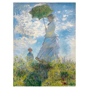 正品现货意大利Ricordi进口名画拼图26109撑阳伞的女人1500片莫奈
