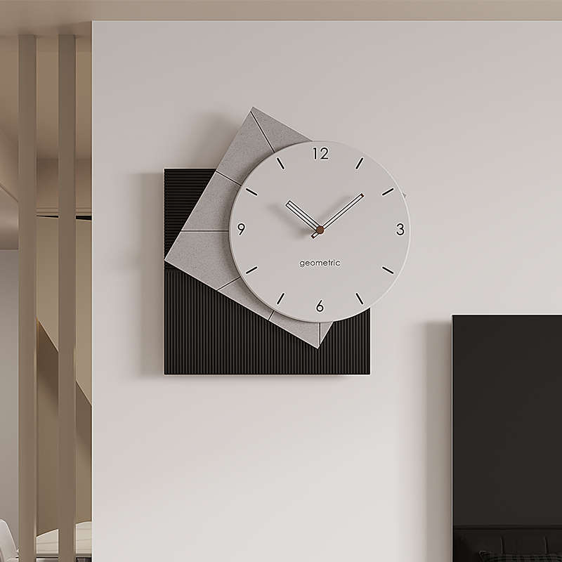 2025新款现代简约钟表客厅挂钟家用静音餐厅装饰挂墙时钟创意挂表