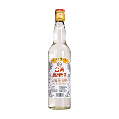 台湾高粱酒58度白酒600毫升6瓶