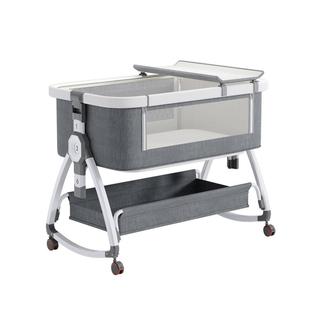 婴儿床可移动多功能便携式宝宝床可折叠摇篮床新生儿拼接大床bb床