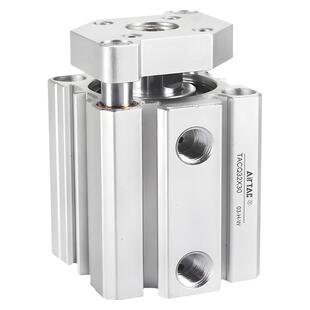 亚德客TACQ12X20 16X25 32X40X5X15X25X30X50X75X100导杆薄型气缸