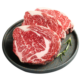 【澳洲老爸】美国红标prime原切眼肉牛排谷饲安格斯M5级新鲜牛肉
