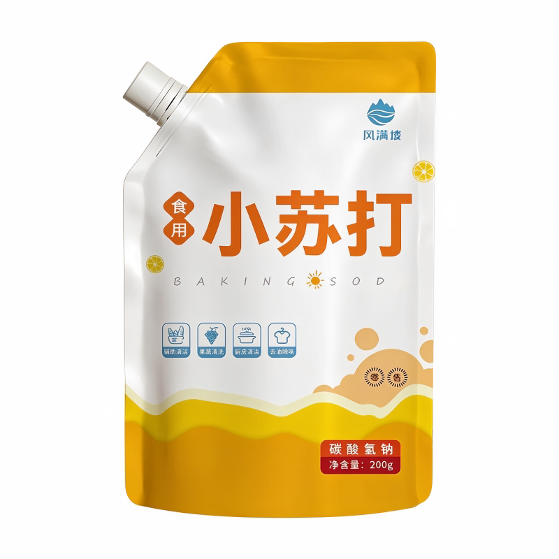 食用小苏打食品级家用发面饼干苏打水厨房清洁去黄去油污洗水果