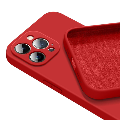 大红色液态硅胶手感超好壳