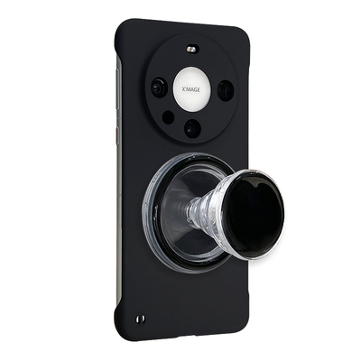 适用华为无边框磁吸支架手机壳