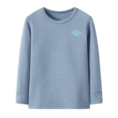 儿童德绒保暖打底衫秋衣上衣